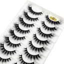 Luxury 3D Mink Eyelashes for Glamorous Eye Makeup
