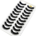 Luxury 3D Mink Eyelashes for Glamorous Eye Makeup