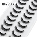 Luxury 3D Mink Eyelashes for Glamorous Eye Makeup