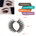 Luxury 3D Mink Lashes Kit Handmade Fluffy Beauty Enhancer