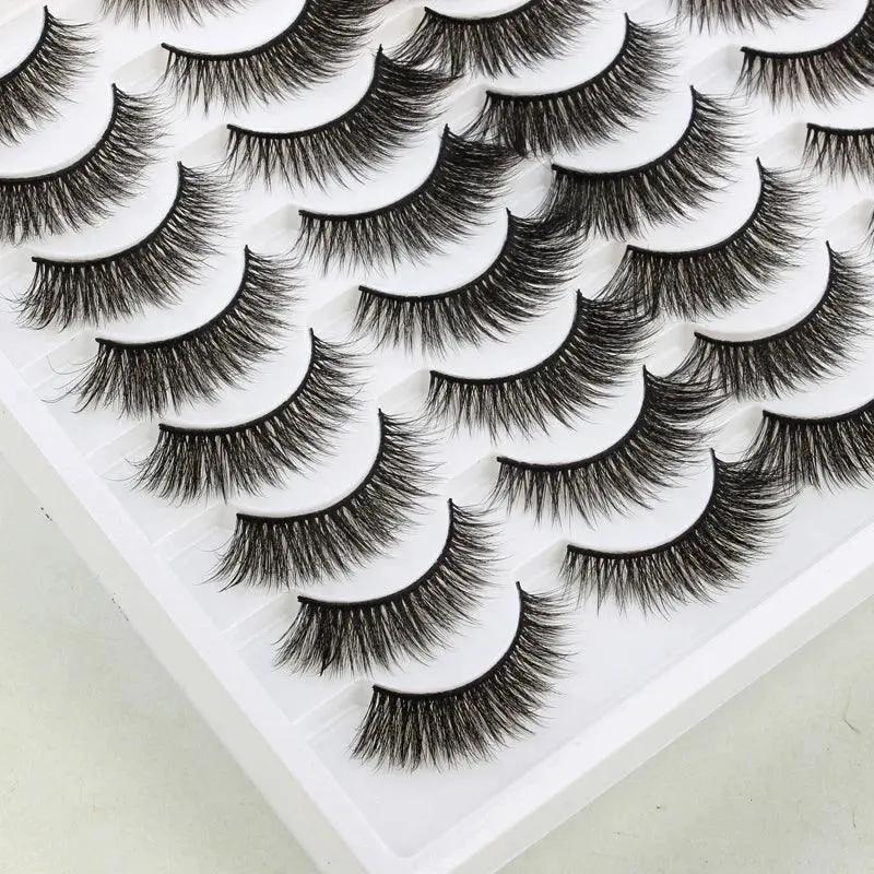 Luxury 3D Mink Lashes Kit Handmade Fluffy Beauty Enhancer