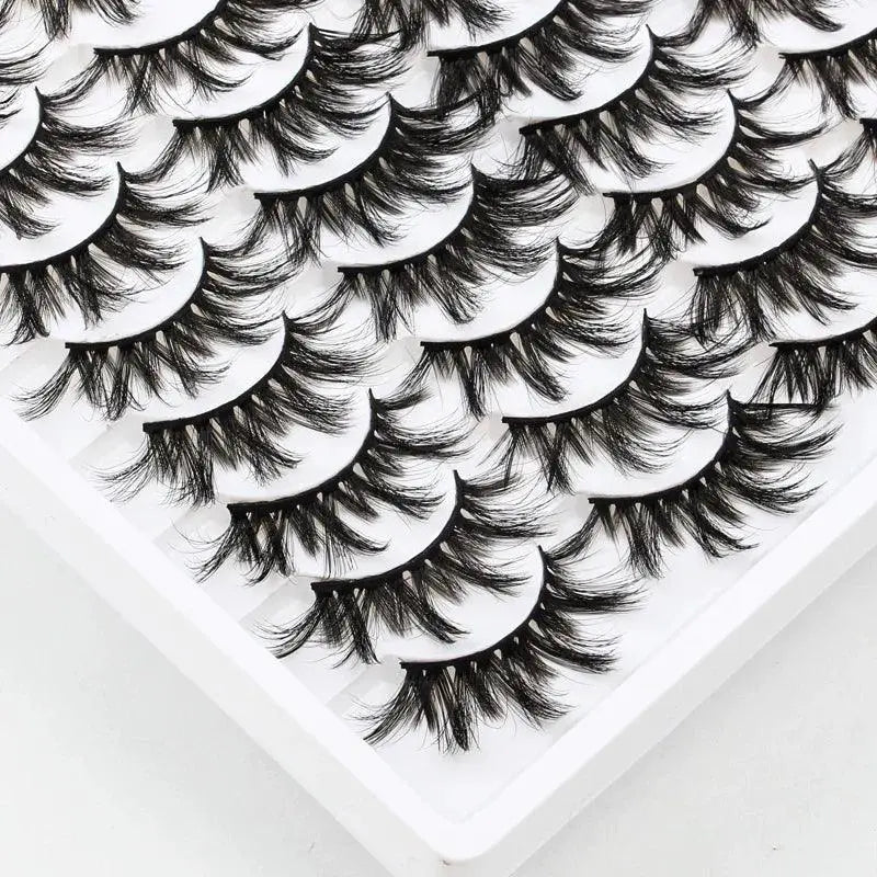 Luxury 3D Mink Lashes Kit Handmade Fluffy Beauty Enhancer