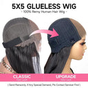 Glueless Lace Closure Wig for Daily Wear