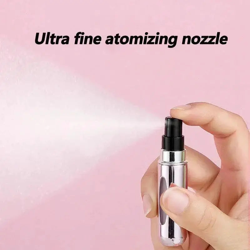 Luxury Aluminum Perfume Atomizer 5ml Travel Essential