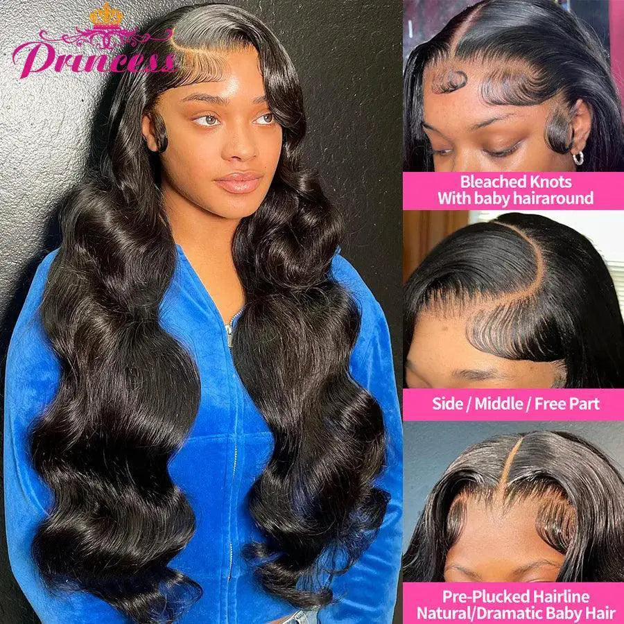 Premium Luxury Body Wave 13x6 HD Lace Front Wig For Women