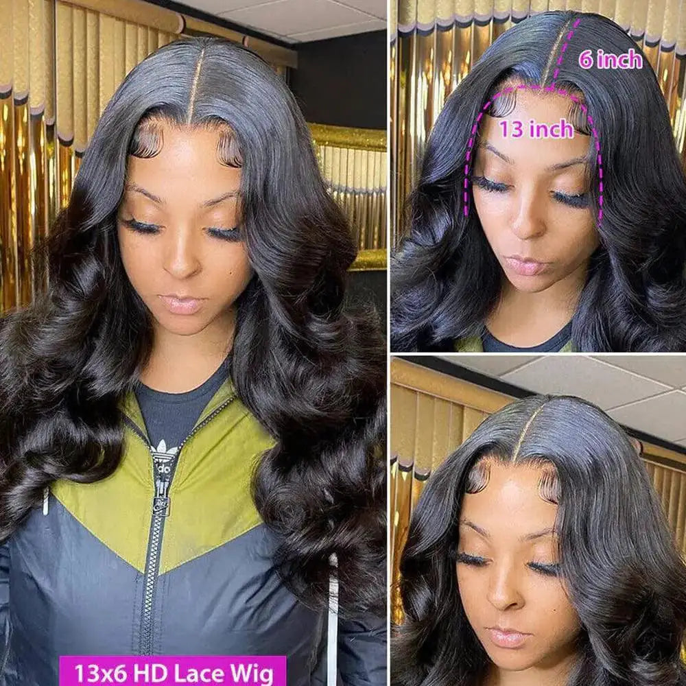 Luxury Body Wave 360 Lace Front Wig Brazilian Remy Hair
