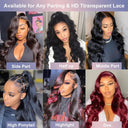 Luxury Body Wave 360 Lace Front Wig Brazilian Hair Options
