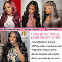 Luxury Body Wave 360 Lace Front Wig Brazilian Hair Options