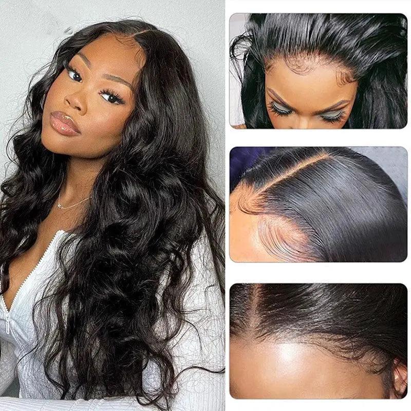 Luxury Body Wave Lace Front Wig Real Hair Effortless Beauty