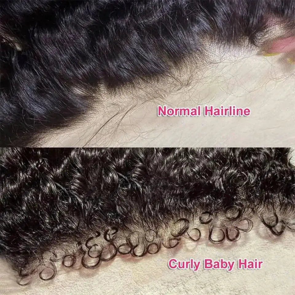 Luxury Brazilian Curly Lace Front Wig Remy Hair Natural Look