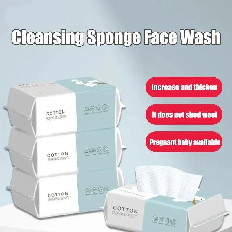 Luxury Cotton Face Towel Set Eco Friendly Makeup Remover
