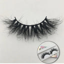 Luxury Crimson Mink 3D Eyelashes for Natural Eye Enhancement