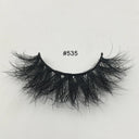 Luxury Crimson Mink 3D Eyelashes for Natural Eye Enhancement