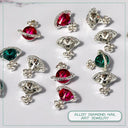 Luxury Gemstone Planet Nail Art Charms Kit Elevate Your Manicures