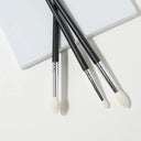 Luxury Goat Hair Eye Brush Set with Silky Bristles