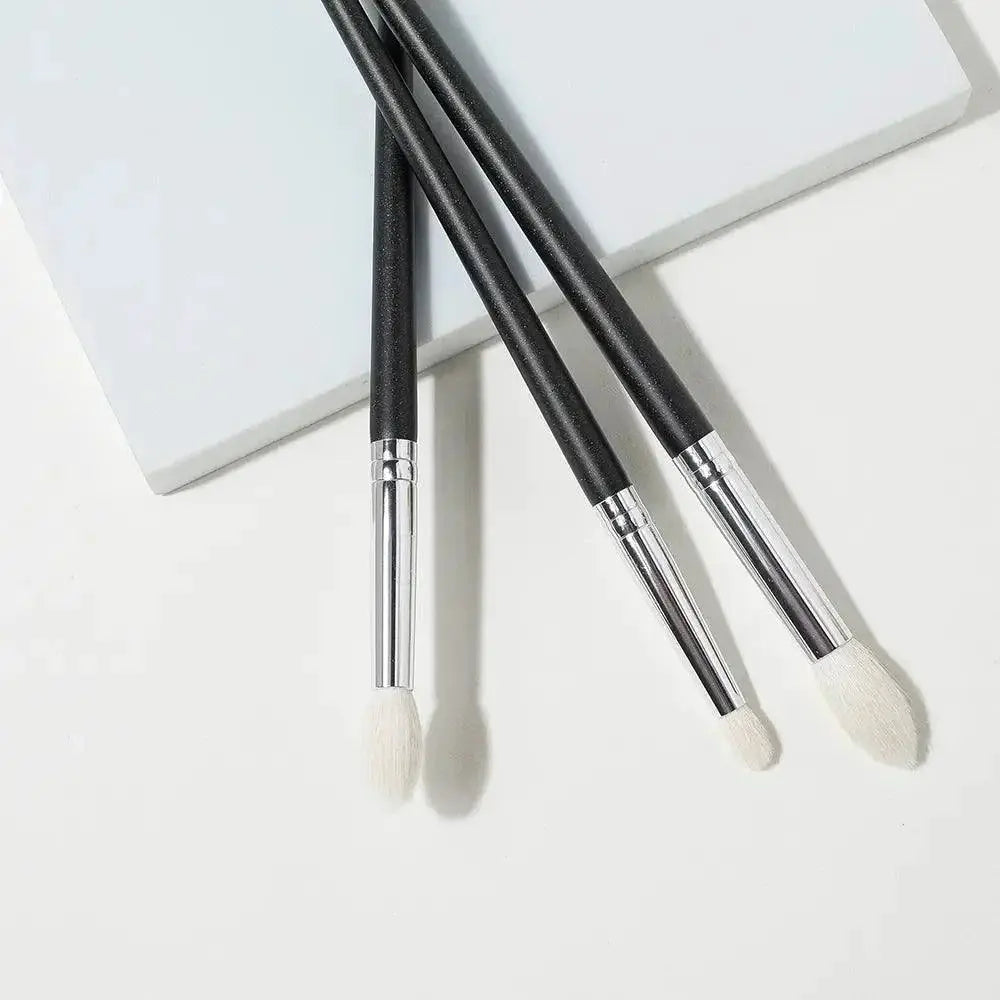 Luxury Goat Hair Eye Brush Set With Silky Bristles