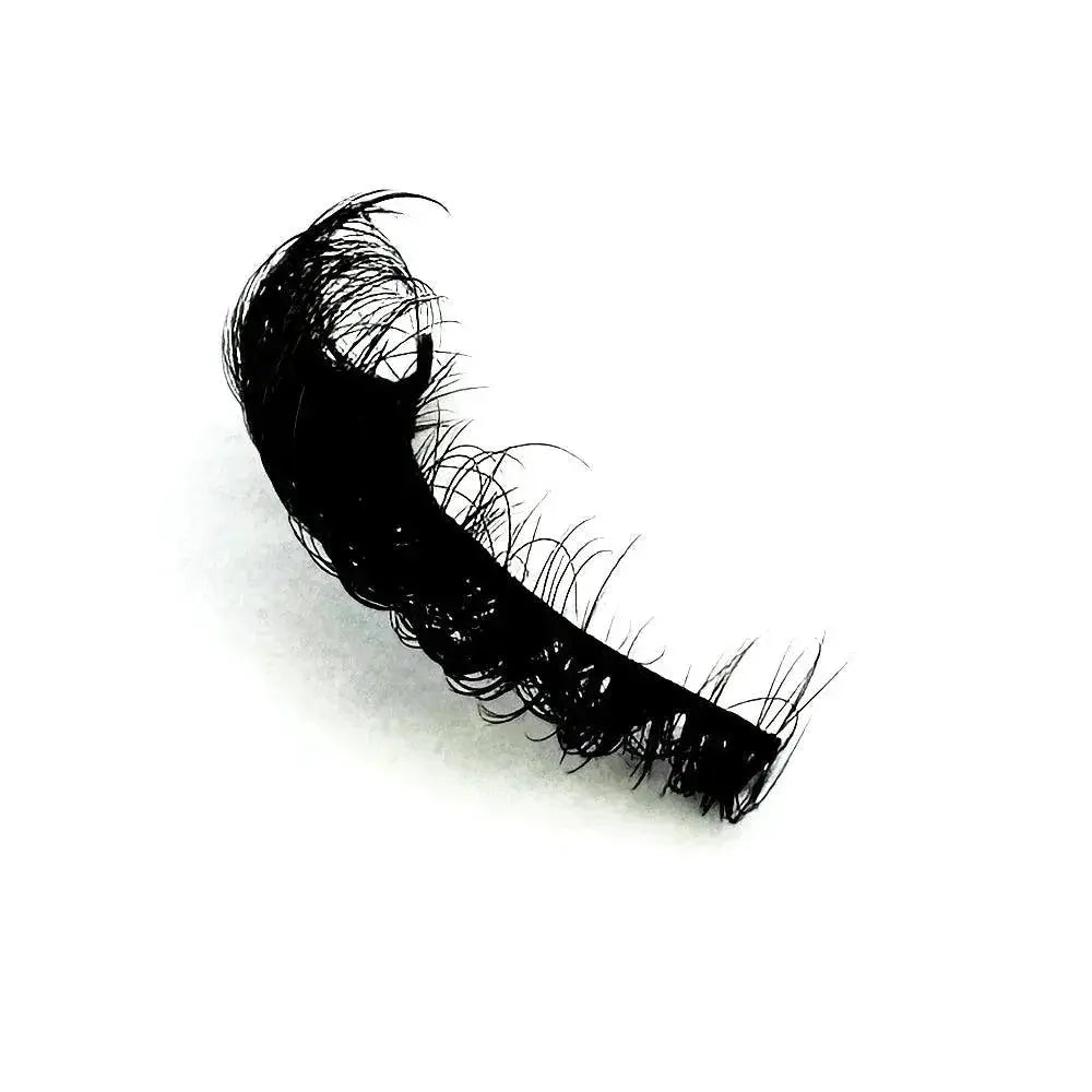 Luxury Hybrid Volume D Curl Short Russian Lashes Set 5 Pairs