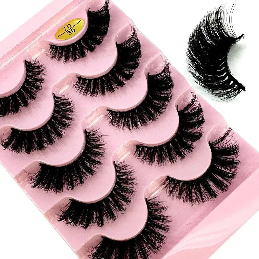 Dramatic Lift Lashes Set for Salon Pros — 5Pairs7D54