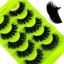 Luxury Hybrid Volume D Curl Short Russian Lashes Set