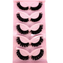 Luxury Hybrid Volume D Curl Short Russian Lashes Set