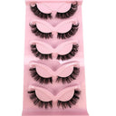 Luxury Hybrid Volume D Curl Short Russian Lashes Set