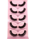 Luxury Hybrid Volume D Curl Short Russian Lashes Set