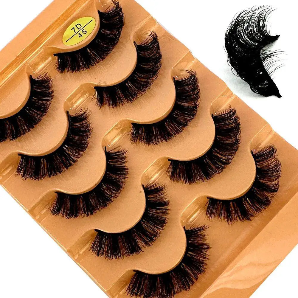 Dramatic Lift Lashes Set for Salon Pros — 5Pairs7D50