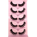 Luxury Hybrid Volume D Curl Short Russian Lashes Set
