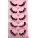 Luxury Hybrid Volume D Curl Short Russian Lashes Set