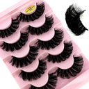 Luxury Hybrid Volume D Curl Short Russian Lashes Set