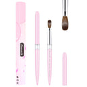 Luxury Kolinsky Nail Brush Set High-Quality Mink Bristle Kit