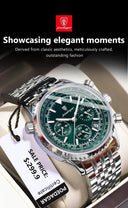 Chronograph Watch for Men Waterproof