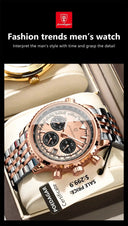 Chronograph Watch for Men Waterproof