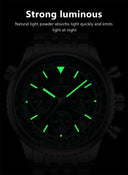 Chronograph Watch for Men Waterproof