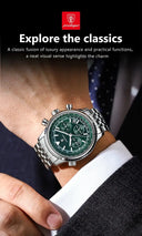 Chronograph Watch for Men Waterproof