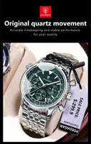 Chronograph Watch for Men Waterproof