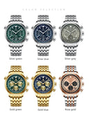 Chronograph Watch for Men Waterproof