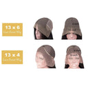 Luxury Off-Black Brazilian Body Wave Lace Front Wig