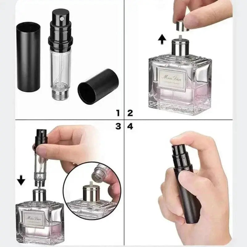 Luxury Perfume Spray Dispenser Travel Friendly Atomizer