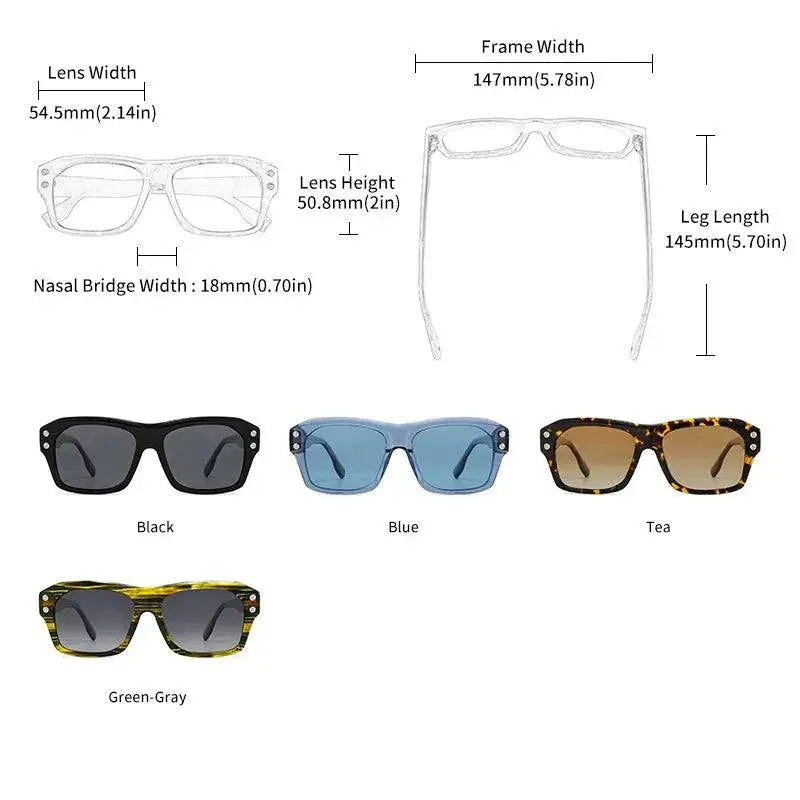 Luxury Polarized Acetate Sunglasses For Men And Women