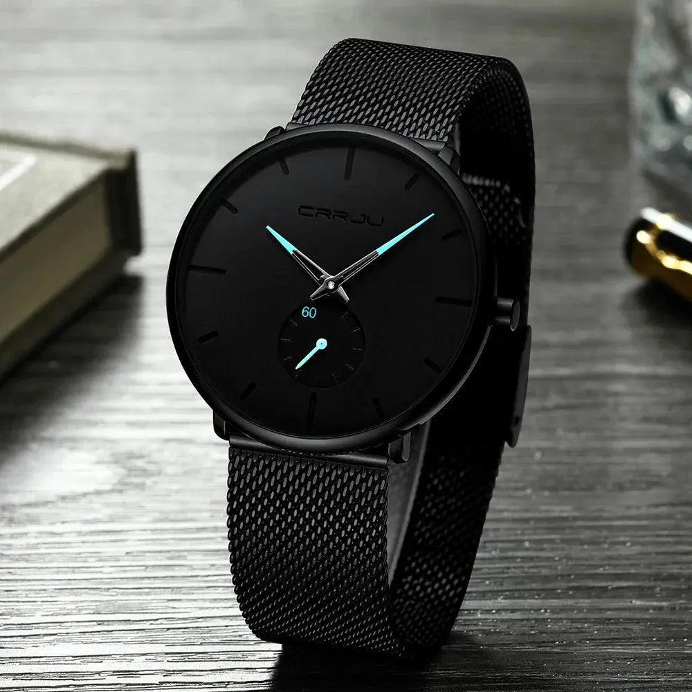 Luxury Quartz Watch for Men Waterproof Sports Timepiece