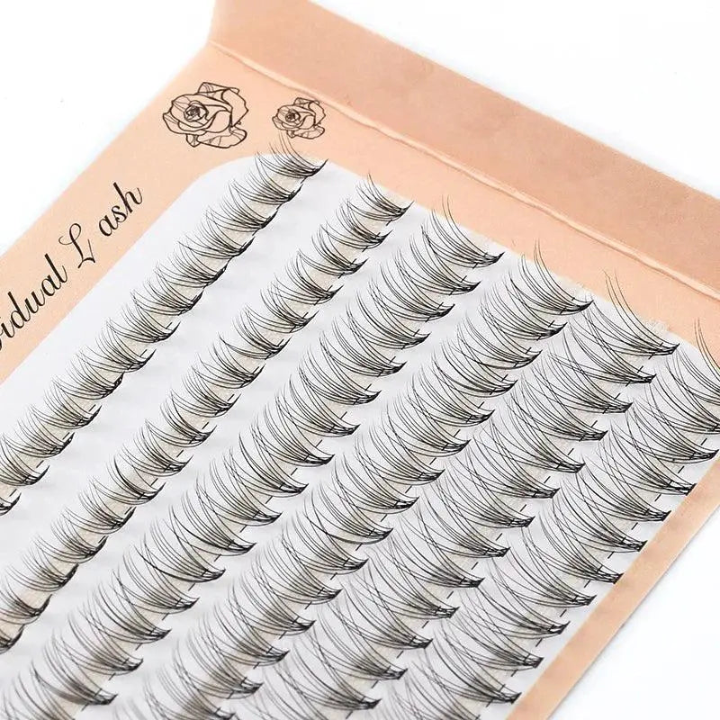 Luxury Russian Volume Cluster Eyelash Extensions For Makeup