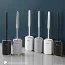 Luxury Wall-Mount Toilet Brush Set for Bathroom Use
