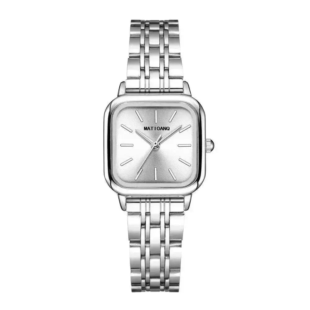 Elegant Women’s Steel Quartz Watch - OurLum.com