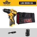 LYUWO 16.8V Cordless Brushless Electric Drill 35NM Mini