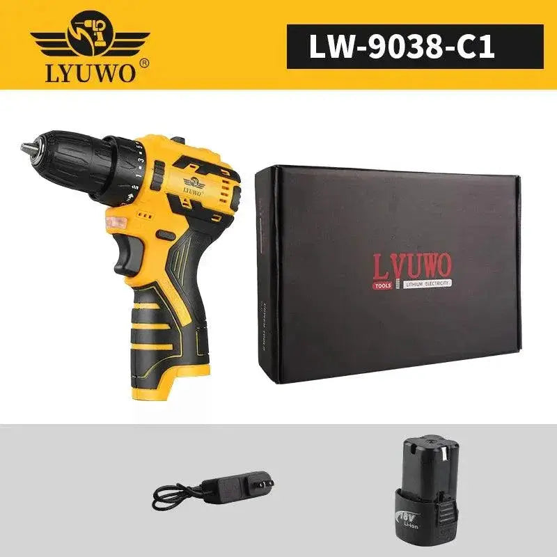 LYUWO 16.8V Cordless Brushless Electric Drill 35NM Mini
