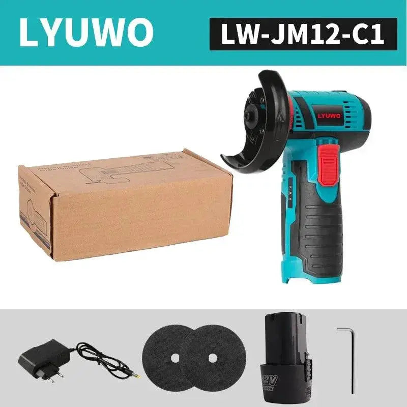 LYUWO Mini Angle Grinder Rechargeable Electric Hand Tool