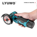 LYUWO Mini Angle Grinder Rechargeable Electric Hand Grinder