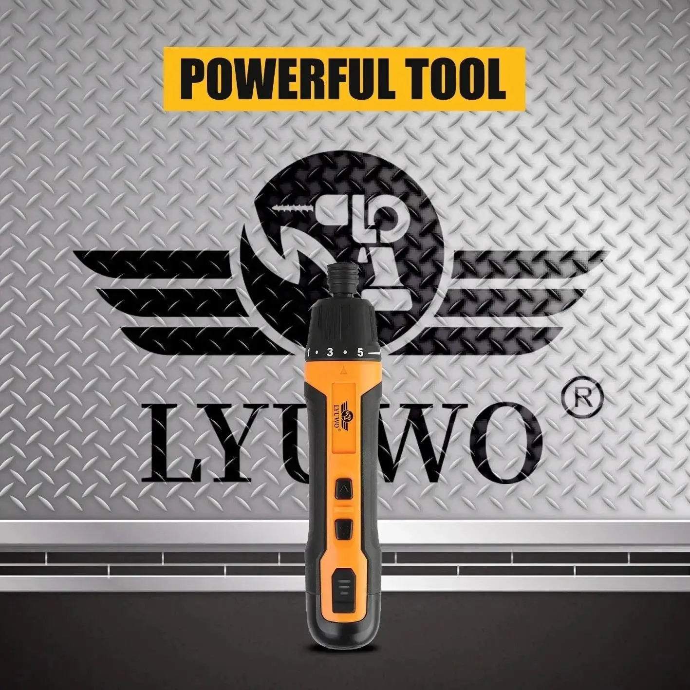 LYUWO Mini Wireless Electric Screwdriver Rechargeable Tool