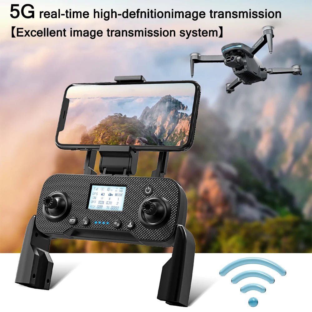 LYZRC L200 Pro Max Drone - Dual 4K Cameras With 2 Axis PTZ And GPS FPV For Video